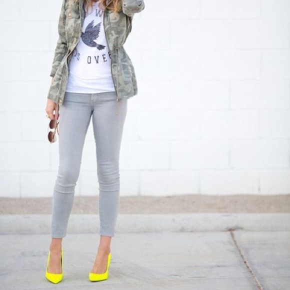 Mix No. 6 Shoes - Mix No 6 Yellow Neon Heels